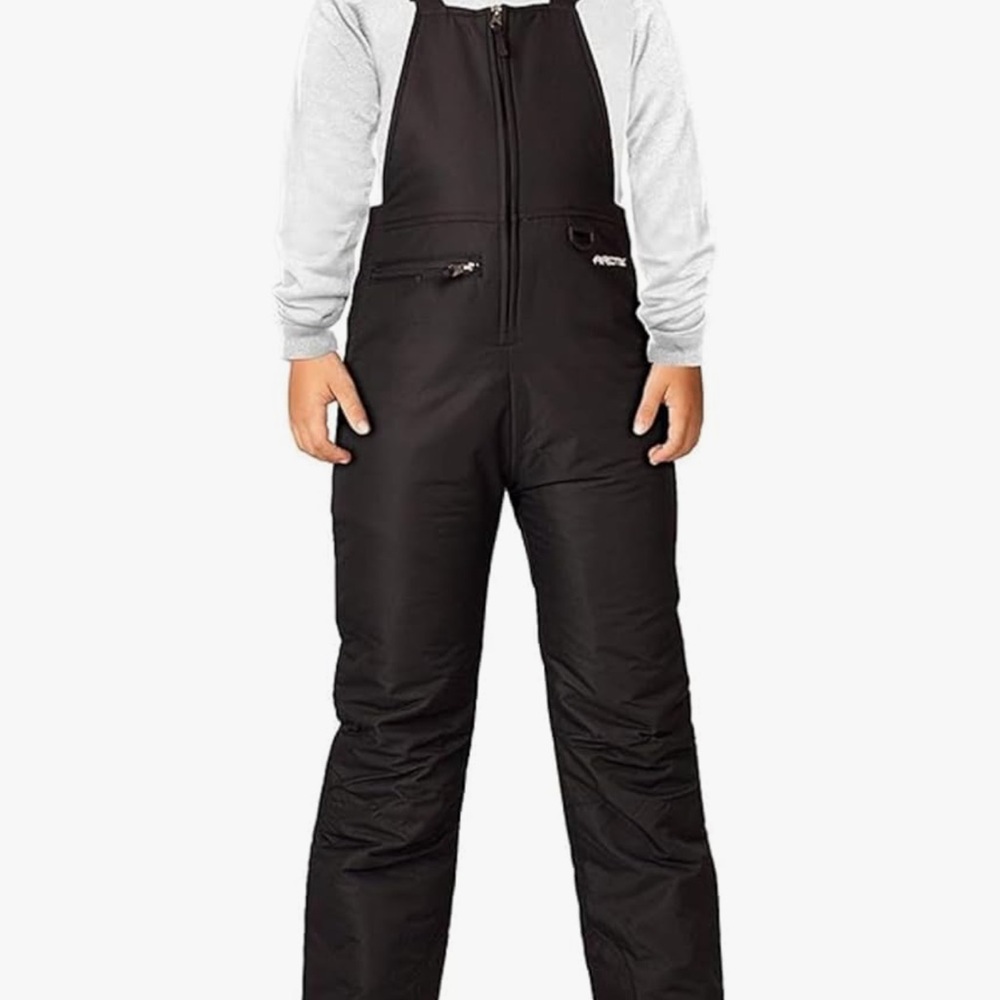 Arctix Kids Black Snow Bib Overalls